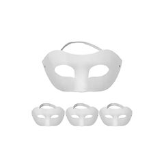 【新品】 Tumao 仮面 お面 マスク ホワイト DIY マスク コスプレ 10枚セット 無地 ペイント 紙パルプ製 ハロウィン マスカレード 仮面舞踏会 マスク コスプレ 仮装 パーティグッズ (ゾロ) 1