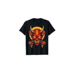 【新品】 日本伝統マスク 歌舞伎 仮面 サムライマスク 東京 Tシャツ 1