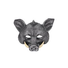 【新品】 LIFKOME ハロウィーン動物マスク ワイルドイノシシお面 Pu素材 コスプレパーティー用装飾マスク 32×20×10Cm 軽量200G 1