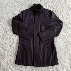 COMME CA ISM （コムサイズム） スタンドカラーコート ハーフコート ミドル丈 ビジネス 通勤 ベーシック メンズ Sサイズ
