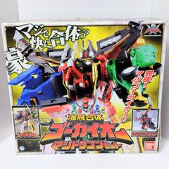 海賊戦隊ゴーカイジャー 海賊合体 DXゴーカイオー＆マジドラゴンセット BANDAI
