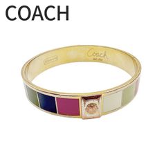 コーチ COACH バングル マルチカラー ゴールド レディース