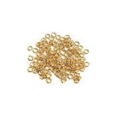【新品】 日本紐釦貿易 丸カン 約175個入 φ5mm 太さ0.8mm ゴールド A12-173 アクセサリー アクセサリー材料 丸カン