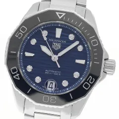 タグホイヤー TAG HEUER WBP231B アクアレーサー プロフェッショナル300 8Pダイヤ 自動巻き ボーイズ 良品 箱・保証書付き_975668