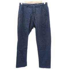 グリーンレーベルリラクシング ユナイテッドアローズ green label relaxing テーパードパンツ M 濃紺 ダークネイビー ロング丈 /HO5 ■GY08