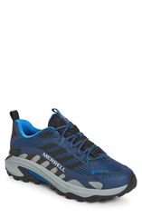 メレル メンズ シューズ スニーカー Merrell Moab Speed 2 GoreTex Hiking Shoe Navy Night ネイビー