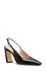スチュアート ワイツマン レディース シューズ パンプス Stuart Weitzman Stassi Slingback Pump BLACK CALF ブラック