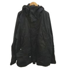 アベイシングエイプ A BATHING APE マウンテンパーカー ナイロンジャケット M 黒 ブラック フード付き 長袖 無地 /NP ■GY05