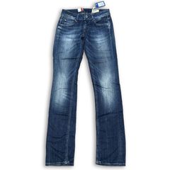 未使用 G-STAR RAW 3301 STRAIGHT ローライズ ストレートデニム インディゴ サイズW24 レディースXXS ジースターロゥ