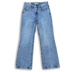 LEVI'S MIDDY ANKLE BOOTCUT ブーツカットデニム ブルー サイズ24 レディースS リーバイス フレア