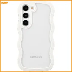 中古 送料無料★QLTYPRI Galaxy S23 ケースクリア SC-51D / SCG19 TPU バンパー ウェーブ  即納