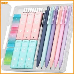 【激安】送料無料★Four Candies パステルシャープペンシル 6本セット 0.5ｍｍ&0.7ｍｍ シャーペン 書きやすい
