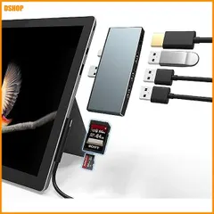 送料無料★Microsoft Surface Pro 6 / Pro 5 専用 USB 3.0 ハブ 4K@30Hz H アウトレット