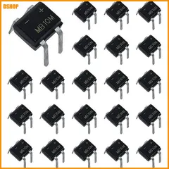 送料無料★YFFSFDC MB10M ブリッジ整流器 100個 0.8A 1000V ブリッジダイオード 整流ダイオード 送料無料