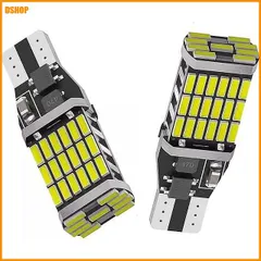 中古 送料無料★T16 LED バックランプ ホワイト 爆光 6000K キャンセラー内蔵 CANBUS T16 W16W T 即納