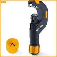 【期間限定】送料無料★TOLESA パイプカッター 切断能力5～50ｍｍ 面取り用パイプリーマー付 2点セット バリ取り パイプ 切