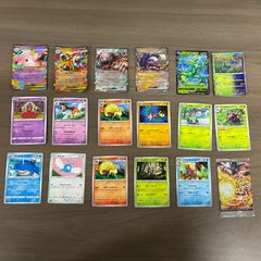 （o4305）ポケモンカード ドラゴンボール 計18枚 メガピクシーex メガバクーダex ガチグマアカツキexなど