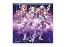 ウマ娘 プリティーダービー トレーディングスクエア缶バッジ 7 スペシャルウィーク サイレンススズカ トウカイテイオー グッズ 缶バッジ カンバッジ カンバッチ 缶バッチ