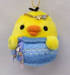 【中古】雑貨 キイロイトリ(みずがめ座) 星座ぶらさげぬいぐるみ 「リラックマ」