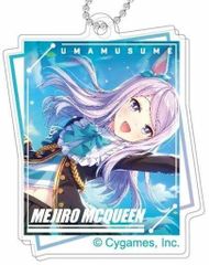 メジロマックイーン ウマ娘 プリティーダービー デコフレアクリルキーホルダー Vol.2 メジロマックイーン グッズ キーホルダー アクリルキーホルダー