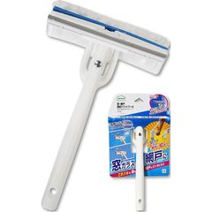 【新品】 アズマ工業 窓・網戸 楽絞りワイパーH ハンディタイプ 洗剤いらずで窓も網戸もこれ1本 ガラスワイパー スクイジー 網戸ブラシ 拭き幅18cm 水切り幅17cm 全長29cm WD320