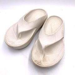 〇 OOFOS ウーフォス リカバリー サンダル OOriginal M8/W10 オフ白 ■◆ メンズ