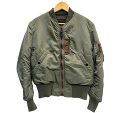 リアルマッコイズ THE REAL McCOY'S Type MA-1 flight jacket フライトジャケット ミリタリージャケット 緑 8415-273-3968 ジャケット グリーン Sサイズ 101MT-6999
