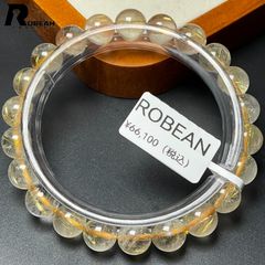 限定1個】EU製☆ROBEAN・極!極満針ルチルクォーツ☆ブレスレット
