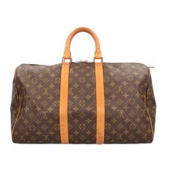 ルイヴィトン キーポル45 モノグラム ハンドバッグ モノグラムキャンバス M41428 ブラウン ユニセックス  LOUIS VUITTON  中古 ルイヴィトン  ルイ ヴィトン