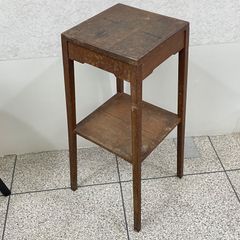 レア　家具　オケージョナルテーブル　花台　木製　サイドテーブル　ヴィンテージ風　＠市