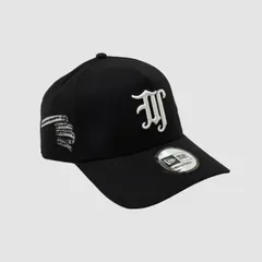 DREAM TEAM / ドリームチーム DT Old Logo New Era 9FORTY A-Frame Snapback Cap  DT-910  キャップ ブラック DJ RYOW