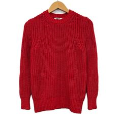SLOANE(スローン) 長袖セーター サイズ2 M レディース美品  レッド