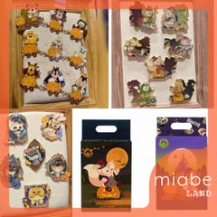 Group B｜10~15営業日国内倉庫発送｜miabe LAND｜上海ディズニー｜限定｜ダッフィーフレンズ、ズートピア、ミッキーフレンズ｜ハロウィン｜ピンバッジ　ボックスガチャ