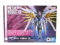 【中古】開封品　METAL ROBOT魂 ＜SIDE MS＞ プラウドディフェンダー＆エフェクトパーツセット 「機動戦士ガンダムSEED FREEDOM」 魂ウェブ商店限定