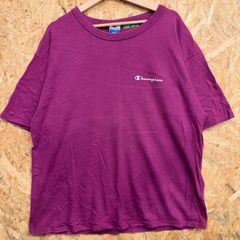 【Champion】USA製 90s 刺繍タグ チャンピオン Tシャツ バーガンディ ボルドー ワインレッド XL ゆるダボ ストリート アメカジ 古着