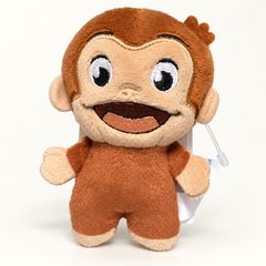 おさるのジョージ ちびぱる 口開け ぬいぐるみ マスコット セガ プライズ 新品未使用 送料無料