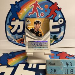 2004 Upper Deck SP Game Used Edition Joe Thornton 直筆サインカード BOSTON BRUINS SIGners  カード