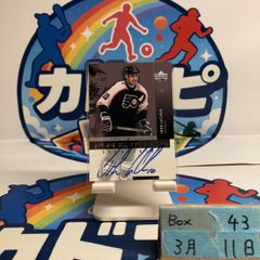 2002 Upper Deck Premier Collection John LeClair 直筆サインカード PHILADELPHIA FLYERS Premier Signatures   カード