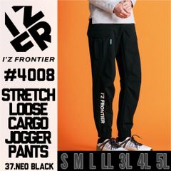 I'Z FRONTIER　ｱｲｽﾞﾌﾛﾝﾃｨｱ　4008　37.ﾈｵﾌﾞﾗｯｸ　ｽﾄﾚｯﾁﾙｰｽﾞｶｰｺﾞｼﾞｮｶﾞｰﾊﾟﾝﾂ