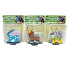 バンプレスト 一番くじ ポケモン ジョウト地方編 スイクン エンテイ ライコウ 3点セット ソフビキーホルダー