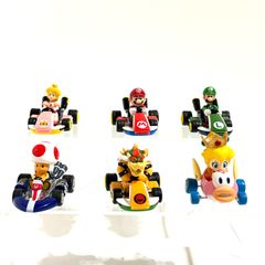 マリオ ルイージ ピーチ姫 クッパ キノピオ ベビィピーチ / マリオカート プルバックカー