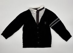 【新入荷!!】☆セット割対応☆ コムサイズム ベビー カーディガン風シャツ 90cm （3784）