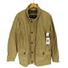 エディーバウアー Eddie Bauer 裏地メッシュ フラップポケット スタンドネック ハンティングジャケット メンズ import：L 
