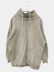 CLOSSHI クロッシー スウェット L グレー コットン スウェット 裏起毛 無地 長袖 レディース