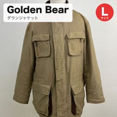 タ Golden Bear ゴールデンベア ダウンジャケット ベージュ L メンズ 20251023-0003