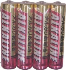 三菱電機 アルカリ乾電池単4形4本パック LR03R4S