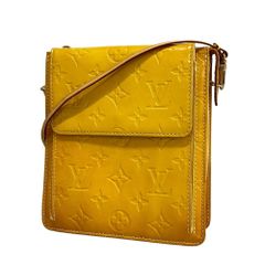 ルイ・ヴィトン(Louis Vuitton) ルイ・ヴィトン ショルダーバッグ ヴェルニ モット M91059 ライムイエローレディース