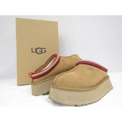 UGG アグ W TAZZ タズ 1122553 CHE チェスナット 厚底 スリッポン 24.0cm US7 BOX付き 中古品 ◆1315010
