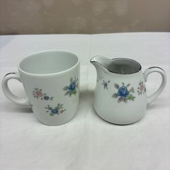 ke1006-2 4a Noritake ノリタケ 早春 クリーマー・マグカップ 2点セット