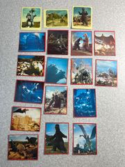 森永 ゴジラ 怪獣大決戦カード 大怪獣シール 18枚 昭和レトロ